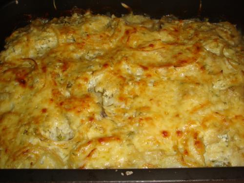 Рыба запеченная под соусом тартар. 09 Рыба запеченная под соусом тартар. 09