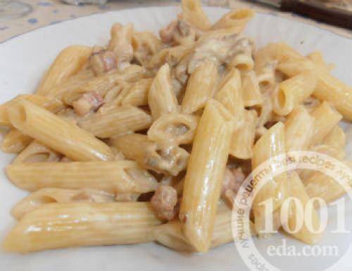 Макароны по-флотски со сметаной 21 Макароны по-флотски со сметаной 21
