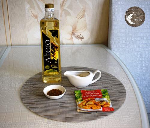 Картофель по-деревенски, как в Макдоналдсе : хрустящий снаружи, мягкий внутри