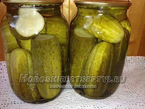 Огурцы консервированные на зиму без сахара. огурцы на зиму