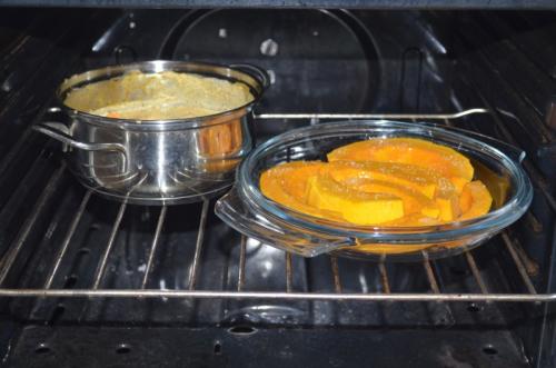 Блюда в тыкве в духовке. Тыква, запеченная в духовке кусочками