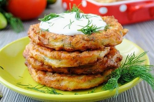 Оладьи из кабачков рецепт. Оладьи из кабачков