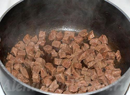 Гуляш из говядины, как в садике. Гуляш из говядины с подливкой (как в детском саду)