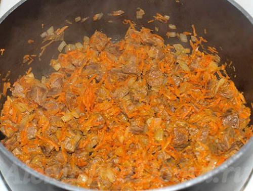 Гуляш из говядины, как в садике. Гуляш из говядины с подливкой (как в детском саду)