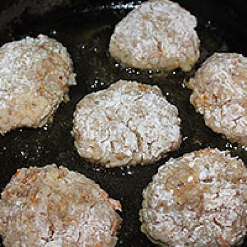 Биточки из риса и фарша. Пошаговый фото-рецепт котлет с рисом и фаршем