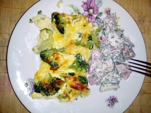 Запеканка из тунца и брокколи. Запеканка из брокколи - необычно и вкусно