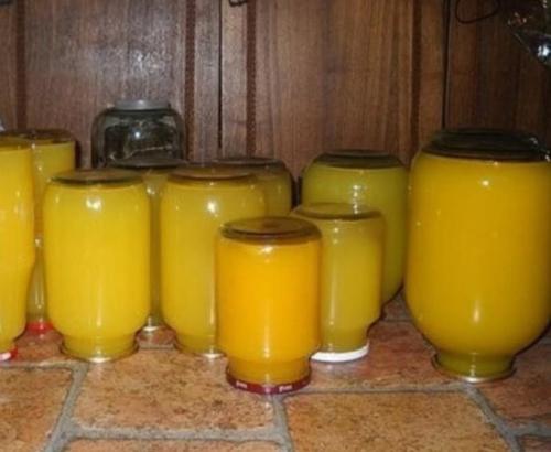 Сок из тыквы на зиму в банки. Все думали, что пьют абрикосовый сок с мякотью. Но это был обалденно вкусный тыквенный сок