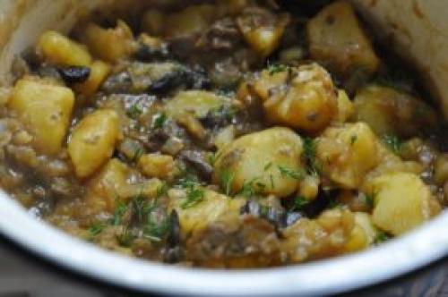 Картошка жареная с луком в казане. Жареная картошка … в казане 09 Картошка жареная с луком в казане. Жареная картошка … в казане 09