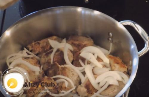 Свинина тушеная крупными кусками. Пошаговое приготовление