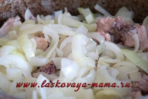 Чахохбили из курицы с перцем болгарским перцем. Чахохбили из курицы с болгарским перцем