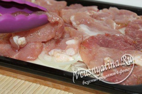 Мясо по-французски с вялеными помидорами. Мясо по-французски из свинины с картошкой, помидорами и моцареллой