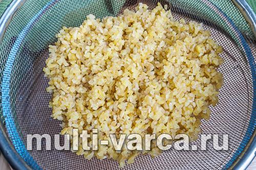 Булгур с мясом в мультиварке рецепт. Булгур со свининой в мультиварке 08 Булгур с мясом в мультиварке рецепт. Булгур со свининой в мультиварке 08