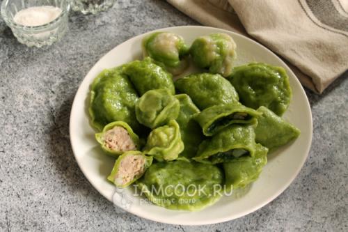 Вкусное сочетание: как приготовить зеленые пельмени с красной рыбой 11 Вкусное сочетание: как приготовить зеленые пельмени с красной рыбой 11