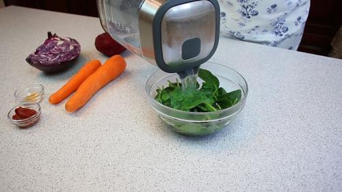 Как придать зеленым пельменям яркий цвет и аромат. Описание