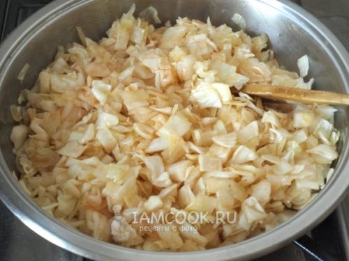 Постные пирожки-рулетики с капустой в духовке. Постные пирожки с капустой 03 Постные пирожки-рулетики с капустой в духовке. Постные пирожки с капустой 03