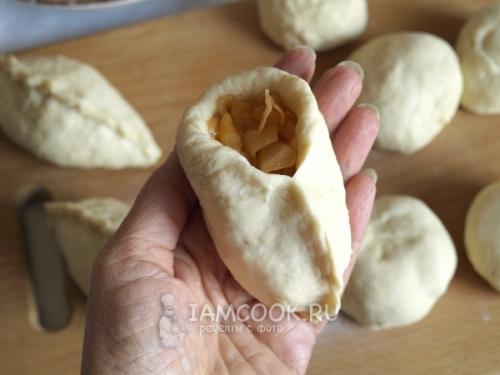 Постные пирожки-рулетики с капустой в духовке. Постные пирожки с капустой 10 Постные пирожки-рулетики с капустой в духовке. Постные пирожки с капустой 10