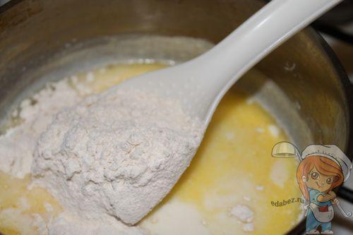 Тесто постное заварное пикантное. Постное заварное тесто 07 Тесто постное заварное пикантное. Постное заварное тесто 07