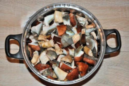 Вкусный и простой рецепт супа из польских белых грибов 03