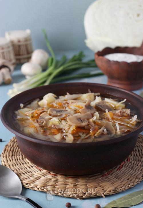 Вкусный и полезный: рецепт польского грибного супа с капустой 18