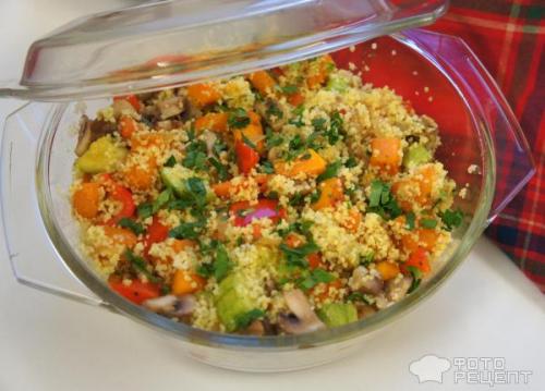 Суп из польских грибов с кускусом и тыквой. Рецепт: Кус-кус с овощами - с шампиньонами и тыквой