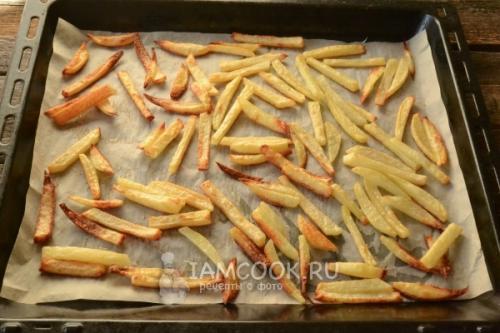 Картошка фри в духовке: простой и вкусный рецепт 06 Картошка фри в духовке: простой и вкусный рецепт 06