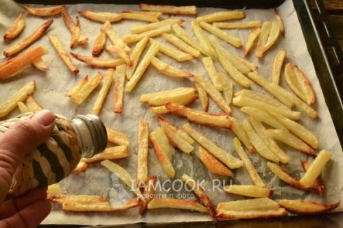 Картошка фри в духовке: простой и вкусный рецепт 07 Картошка фри в духовке: простой и вкусный рецепт 07