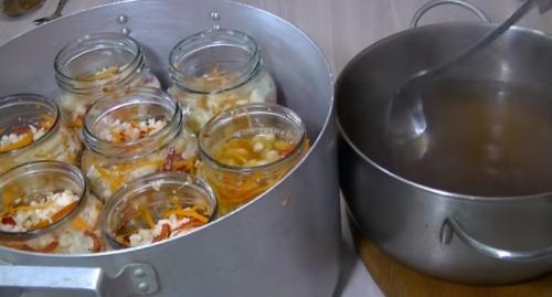 Цветная капуста по-корейски с болгарским перцем. Цветная капуста по-корейски с морковью – пошаговый рецепт