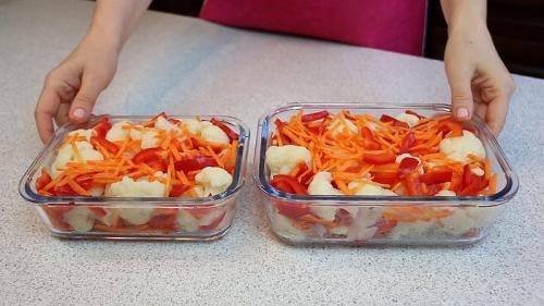 Маринад для цветной капусты на литр воды. Описание