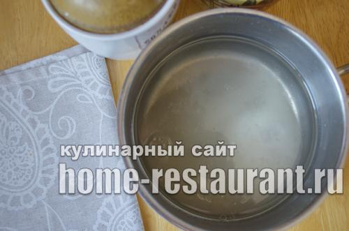 Маринованная цветная капуста на зиму по-корейски.