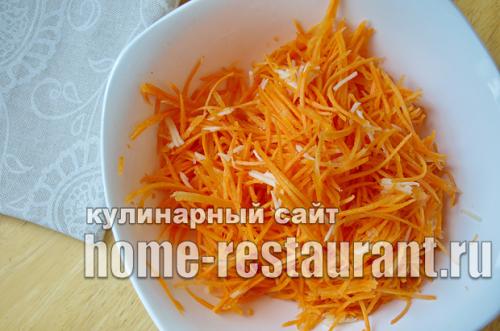 Маринованная цветная капуста на зиму по-корейски.