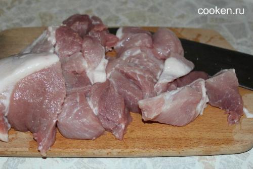 Домашний шашлык в духовке на решетке в кефирном маринаде. Шашлык на кефире 03 Домашний шашлык в духовке на решетке в кефирном маринаде. Шашлык на кефире 03