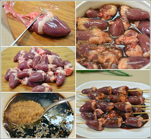 Шашлык из куриных сердечек в сметане. О мангале Все о мангалах, барбекю, жаровнях, а также вкусные рецепты