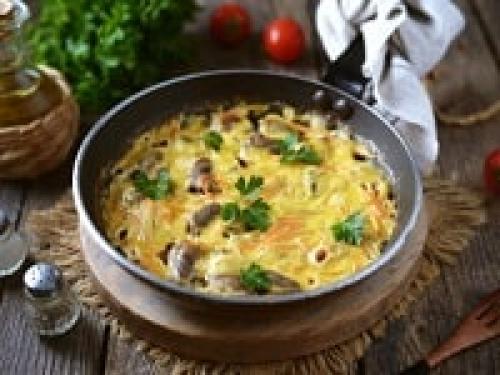 Куриные сердечки к пиву в духовке. Куриные сердечки в духовке — лучшие рецепты с картошкой, сметане, грибами, в горшочках