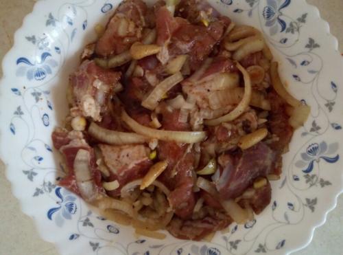 Шашлык в духовке на шпажках с картошкой. Вкусный шашлык из свинины на шпажках — рецепт сочного шашлыка с картошкой в духовке