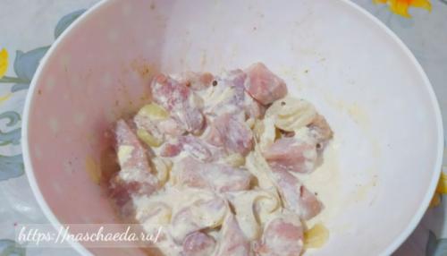 Шашлык на сковороде с майонезом. Рецепт шашлыка из свинины на сковороде