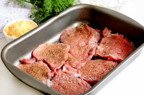 Говядина по-французски в духовке. Мясо по-французски из говядины с помидорами в духовке 03 Говядина по-французски в духовке. Мясо по-французски из говядины с помидорами в духовке 03