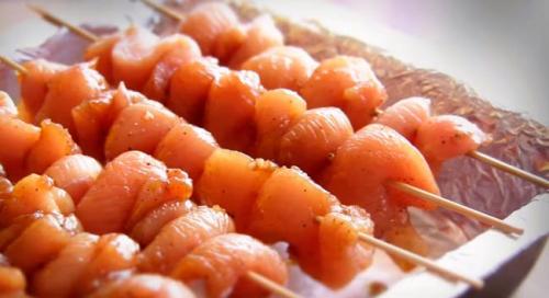 Курица в духовке, как шашлык. Шашлык из курицы в духовке – 5 рецептов + самый вкусный маринад