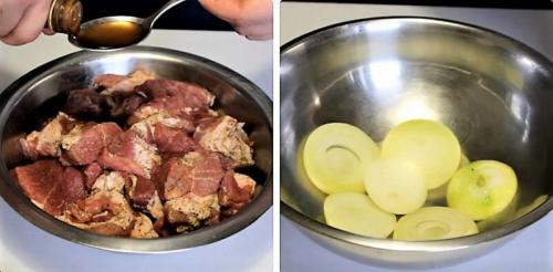 Как приготовить вкусный шашлык в духовке. Как приготовить в духовке самый вкусный шашлык из свинины с уксусом? 01