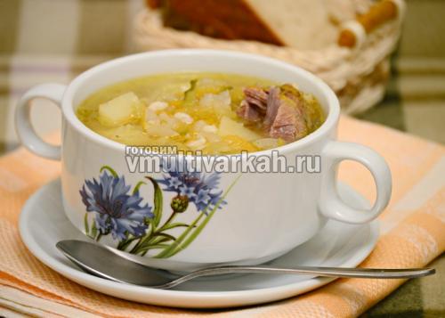 Рассольник с ребрышками в мультиварке. Рассольник в мультиварке: 8 прекрасных рецептов