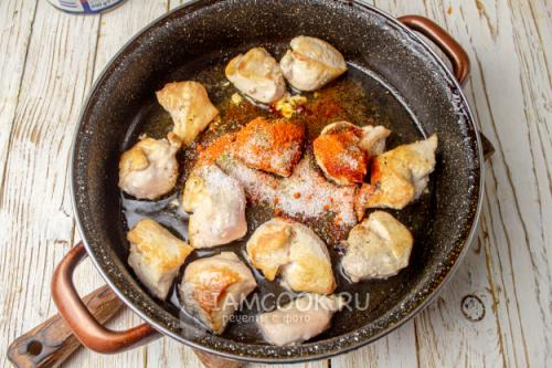 Чахохбили из куриной грудинки. Чахохбили из куриной грудки 03 Чахохбили из куриной грудинки. Чахохбили из куриной грудки 03
