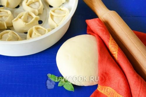Простой и быстрый рецепт теста для мантов в хлебопечке на кипятке 18 Простой и быстрый рецепт теста для мантов в хлебопечке на кипятке 18