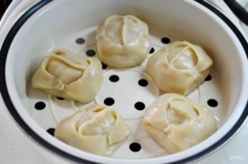 Как приготовить манти после лепки: варка, жарка или запекание. Манты классические