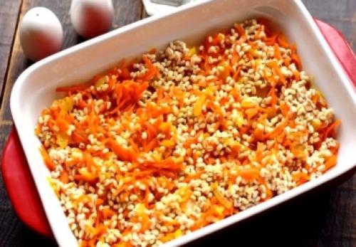 Перловка с мясом в духовке. Пошаговый рецепт перловки с мясом в духовке