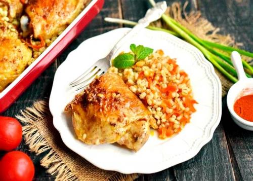 Перловка с мясом в духовке. Пошаговый рецепт перловки с мясом в духовке