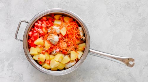 Классический рецепт чахохбили из курицы по-грузински. Способ приготовления 04 Классический рецепт чахохбили из курицы по-грузински. Способ приготовления 04