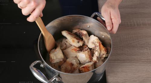 Классический рецепт чахохбили из курицы по-грузински. Способ приготовления 08 Классический рецепт чахохбили из курицы по-грузински. Способ приготовления 08