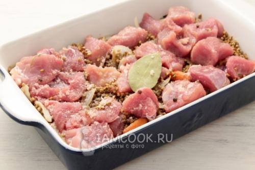 Каша со свиными ребрышками в духовке. Ребрышки с перловкой в духовке 15 Каша со свиными ребрышками в духовке. Ребрышки с перловкой в духовке 15