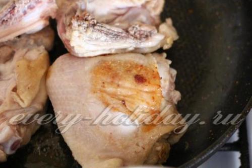 Чахохбили в воке. Чахохбили из курицы: 8 классических рецептов