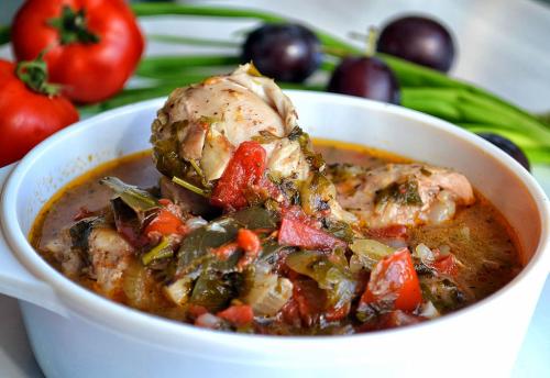 Чахохбили в воке. Чахохбили из курицы: 8 классических рецептов