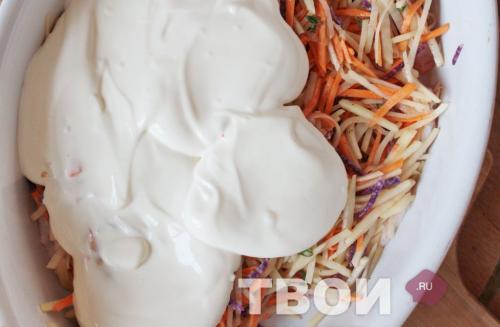 Мясо по-французски с картошкой соломкой. Рецепт 2: мясо по-французски в духовке с картофелем (пошагово)